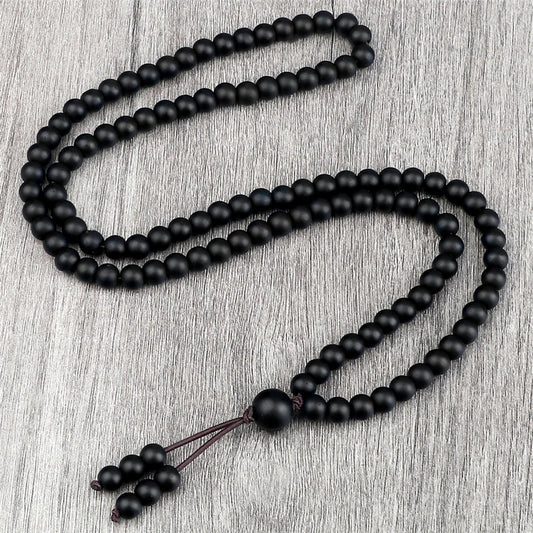 Imported LAVA STONE MATTE BLACK Tasbih | 100% Original Material Guaranteed